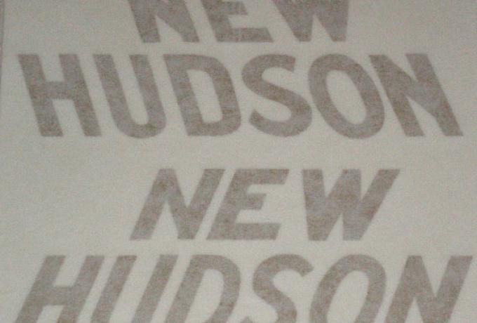 New Hudson Sticker Tank left + right 1930/32/Pair