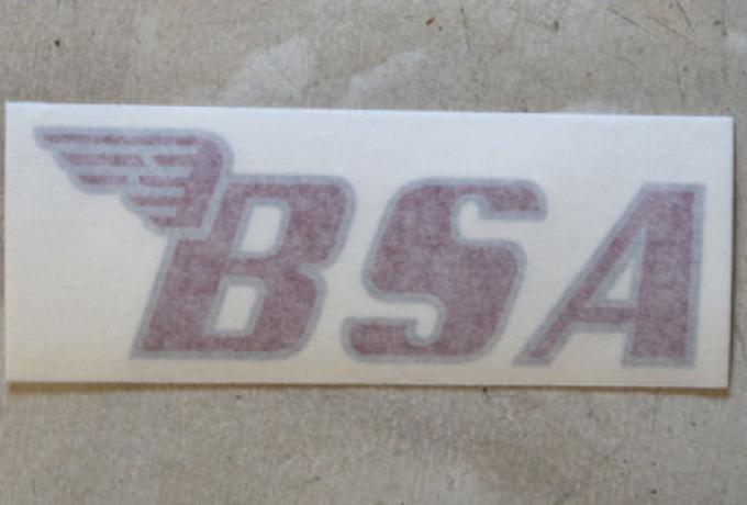 BSA Tank Sticker 1971