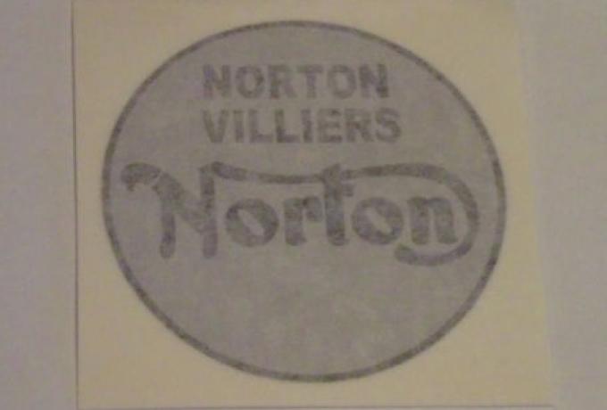 Norton Villiers Tank Aufkleber für Commando 1968