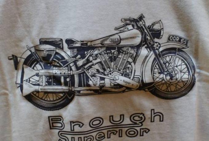 T-Shirt Brough Superior MX100 weiß XXL