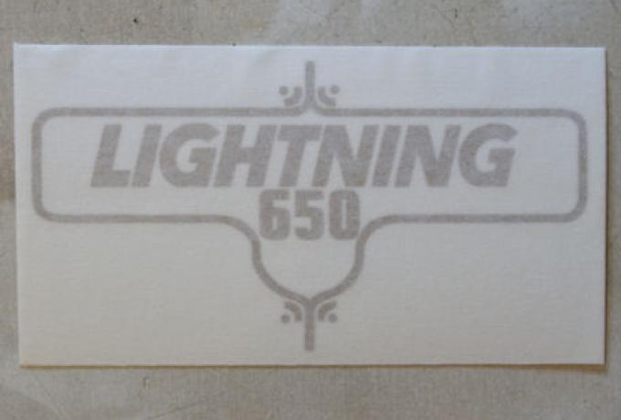 BSA Lightning 650 Aufkleber für Seitendeckel 1972