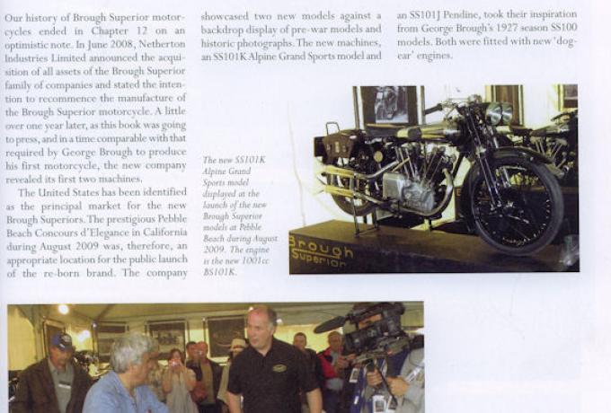 Brough Superior  book The Complete Story, Peter Miller