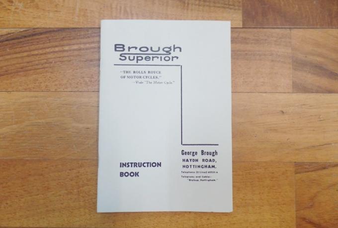 Brough Superior Handbuch 1930-