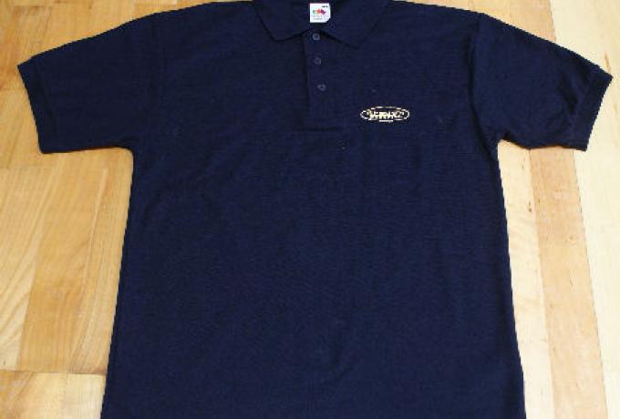Brough Superior Polo Shirt Schwarz S