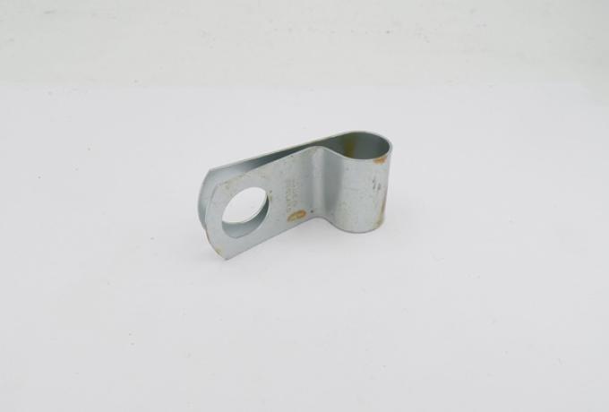 Velocette Oil Feed Pipe Clip Front
