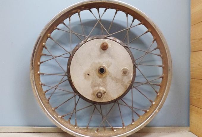 BSA Wheel 8" with brake plate used A50/A65/B44
