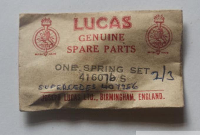 Genuine Lucas Spring Set Supercedes