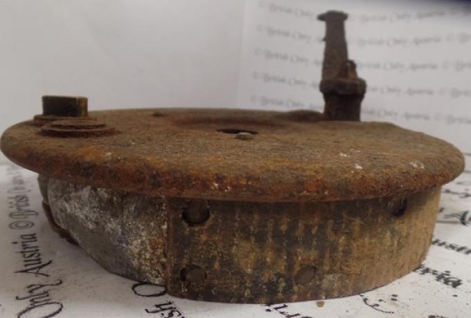 Brake Plate with Brake Shoes used