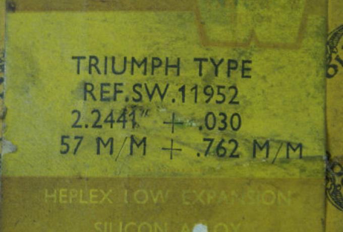 Triumph Kolben NOS 1953/6 150 ccm +030