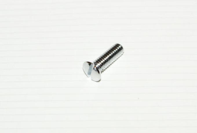 AJS/Matchless Screw for Tank Motif, short, chromed