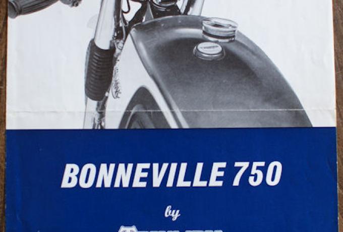 Bonneville 750 by Triumph, Prospekt