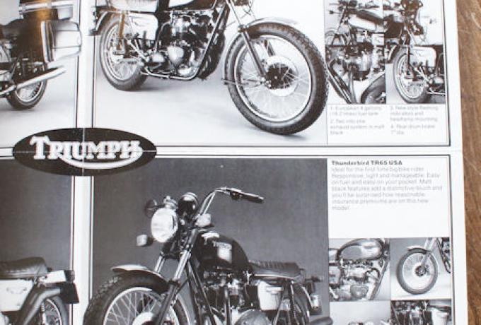 Triumph - The Motorcyclist's Choice, Prospekt