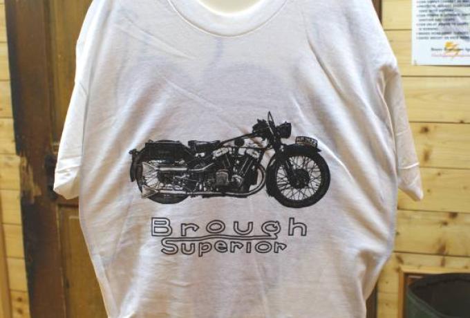T-Shirt Brough Superior SS100 weiß XXL