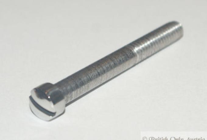 Whitworth Fillister Head Slotted Screw 1/4" x 2 1/4"  UH. SS