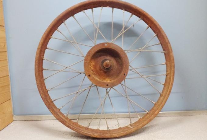 French. Wheel used