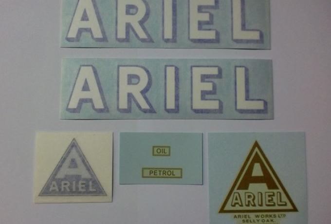 Ariel Sticker Set 1928