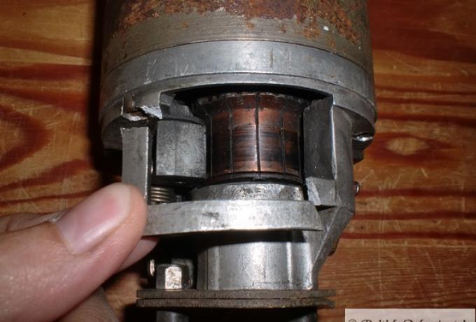 Lucas Lichtmaschine gebraucht Model E3M-3 Type AC-0, beschädigt