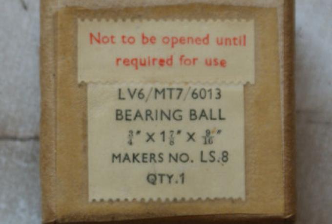 BSA/Triumph Hoffmann Ball Bearing Gearbox RLS6.LG3/4.LS8 3/4" x 1 7/8" x 9/16"