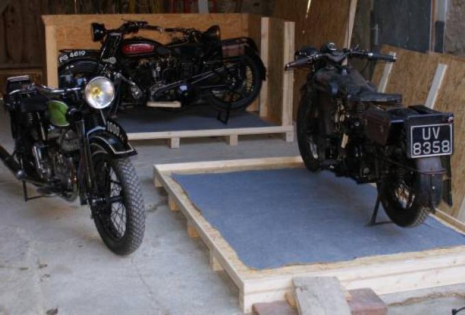 Packing Crates for 4 Motorcycles to USA
