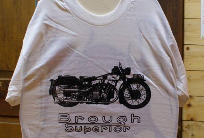 T-Shirt Brough Superior SS100 weiß M