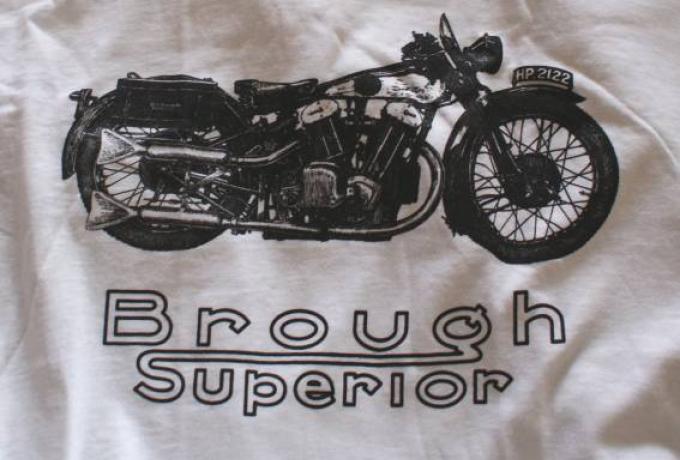 T-Shirt Brough Superior SS100 weiß M