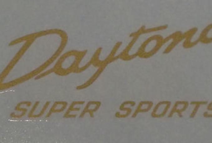 Triumph "Daytona Super Sports" Toolbox / Tank Top Transfer 1968-70