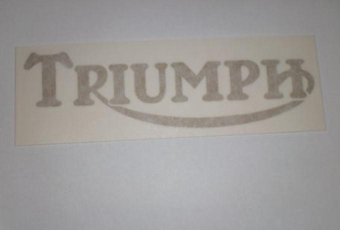 Triumph Tank Sticker gold