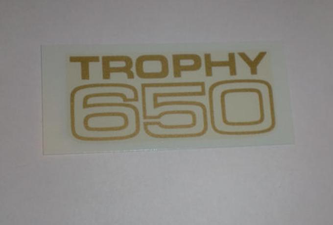 Triumph "Trophy 650" Transfer f. Side Cover 1970
