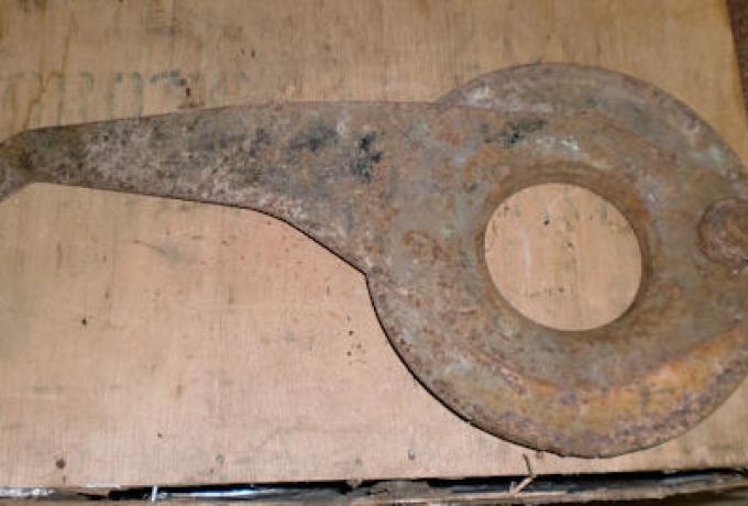 Triumph Brake Plate from Sprung Hub used