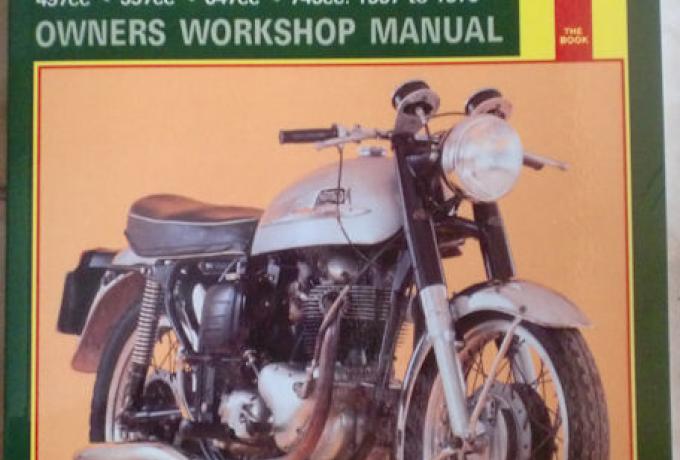 Norton 500, 600, 650 & 750 Twins Owners Workshop Manual, Handbuch. Haynes.