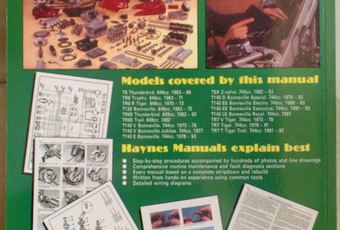 Triumph 650 & 750 2-valve Unit Twins 1963-1983 Owners Workshop Manual, Handbuch