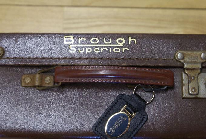 Brough Superior Vintage Leatherette Suitcase
