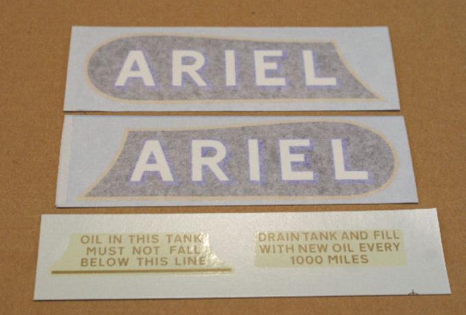 Ariel Sticker Set for De Luxe & 4F 1933