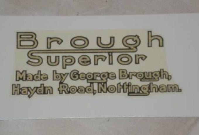 Transfer Brough Superior, all years