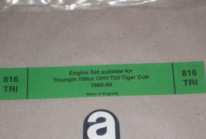 Triumph Engine Gasket Set 199ccm T20 Tiger Cub 1960-68