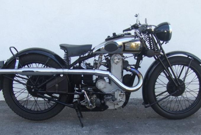 AJS 7 Trophy 350 cc OHC  1933