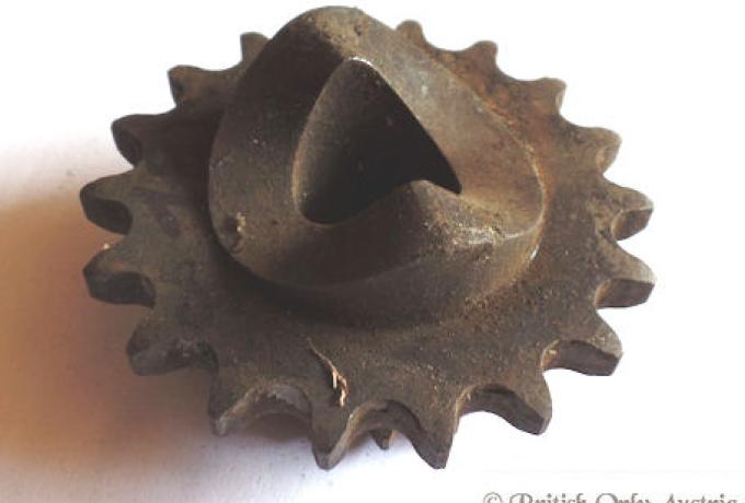AJS/Matchless Engine Sprocket 18/17 Teeth ID: 22mm used/NOS