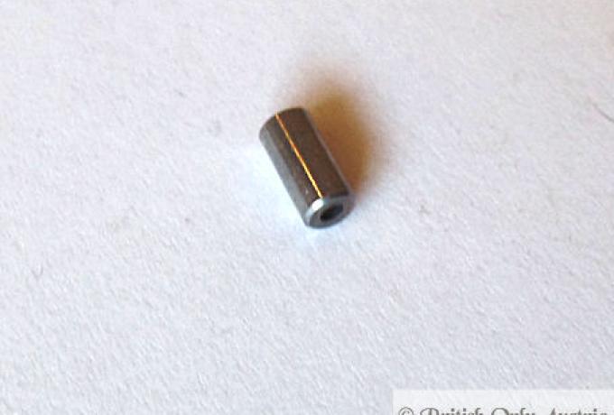 Nippel f. Kabel L: 9.5mm ID: 4mm