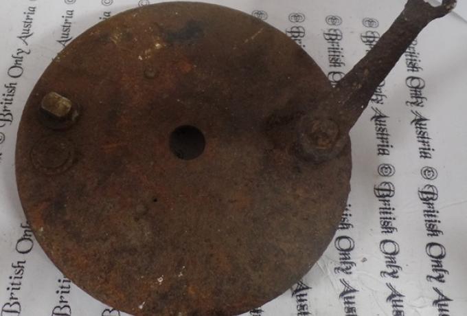 Brake Plate with Brake Shoes used