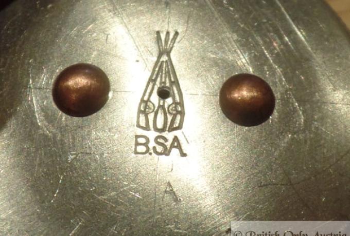 BSA Tankdeckel 20er Jahre 2" - 50mm Alu