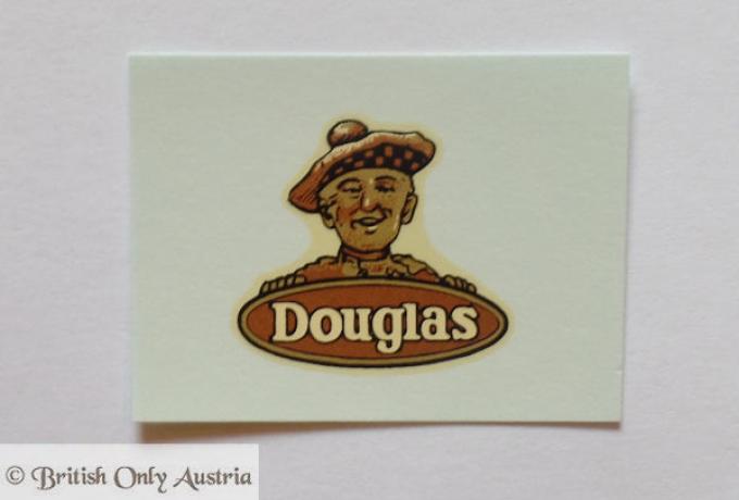 Douglas 80+90+Scottie Head, Abziehbild für Werkzeugkasten 1951-57