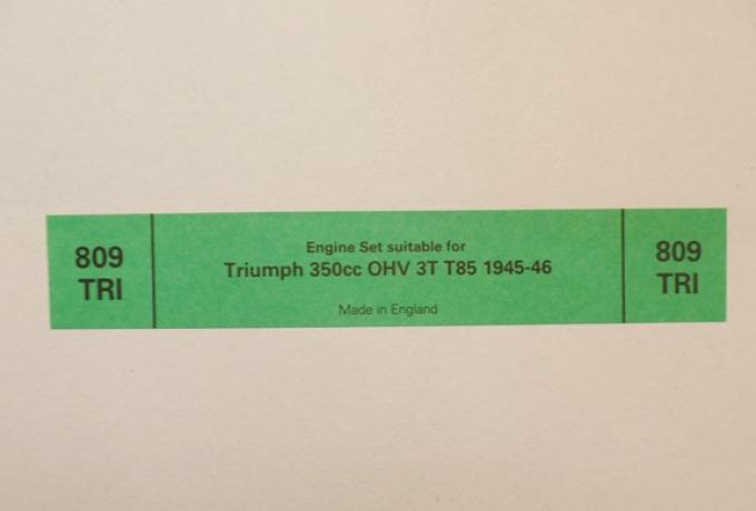 Triumph Gasket Set 350cc OHV 3T T85 1945-46