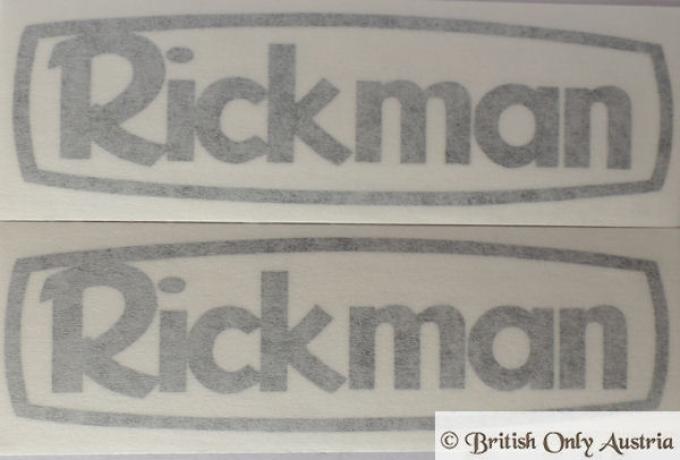 Rickman Aufkleber für Tank 1960er /Paar
