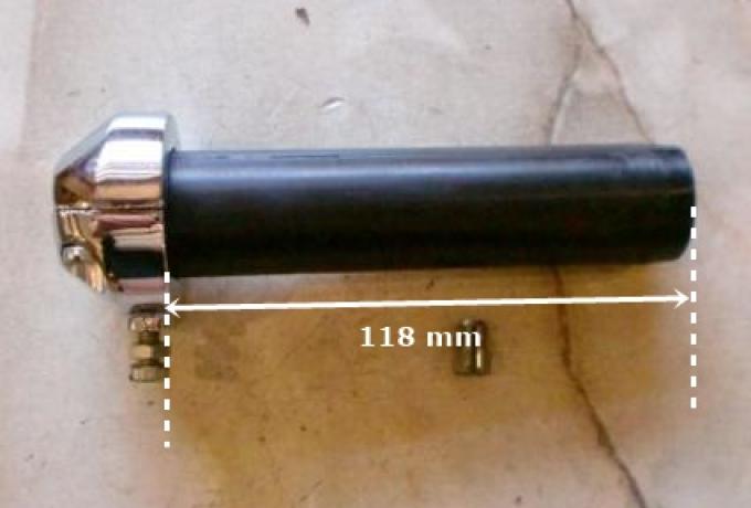 Gasgriff mit Seilstop für 1" 25mm Lenker /Set - neu