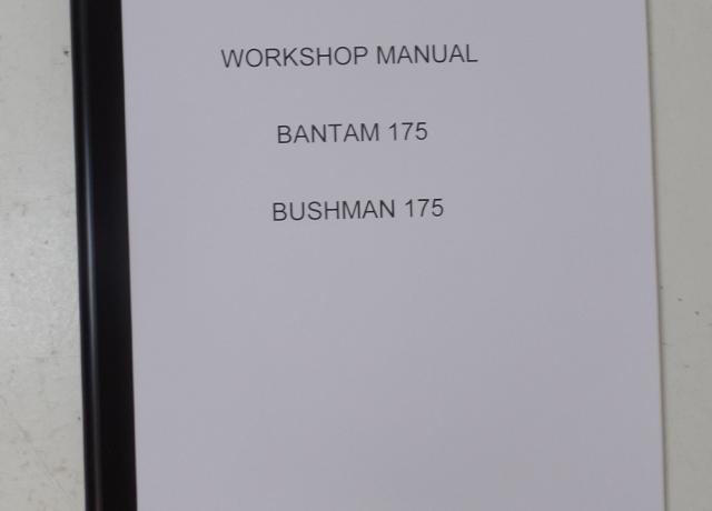 BSA B175 Workshop Manual Book