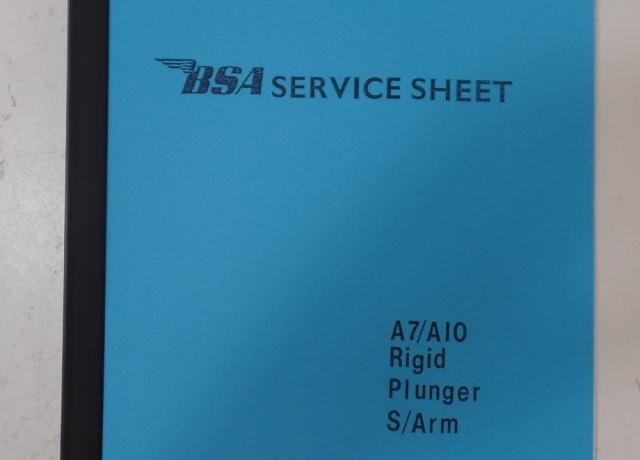 BSA A7/A10 Service Sheet