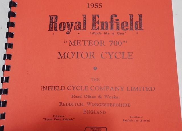 Spare and Replacement Parts for the 1955 Royal Enfield Motorcycle