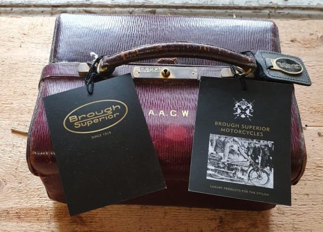 Brough Superior Vintage Cosmetic Bag