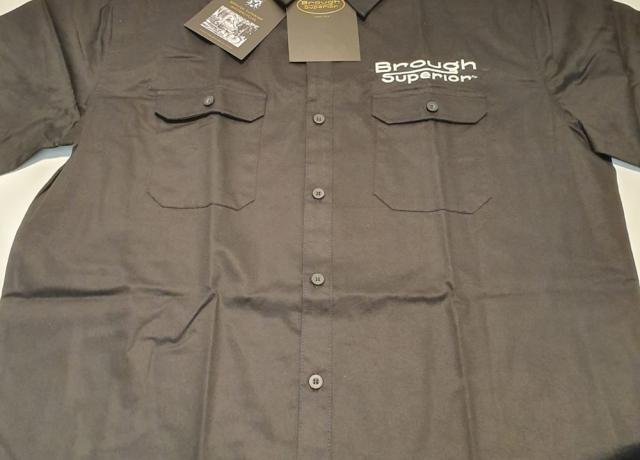 Brough Superior Workshirt Black Medium