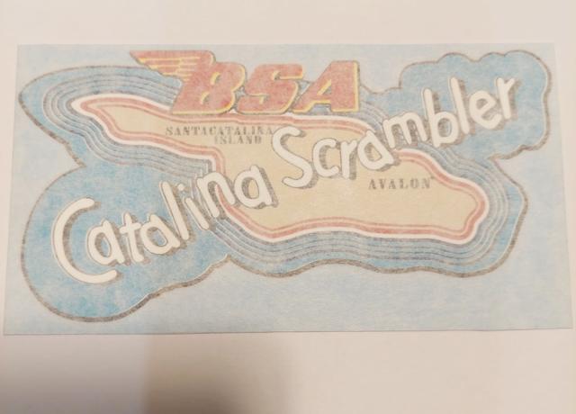 BSA Catalina Scrambler Sticker